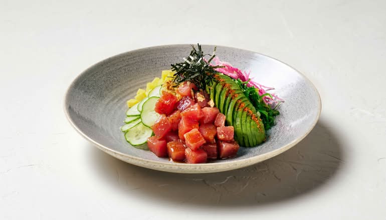 Ahi Tuna Poke Bowl