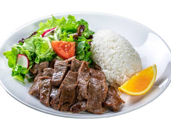 (p-2) Beef Teriyaki Plate