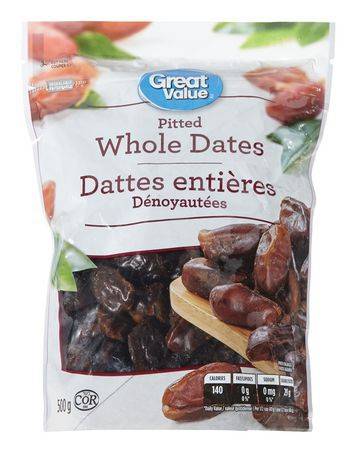 Great Value Pitted Whole Dates (500 g)