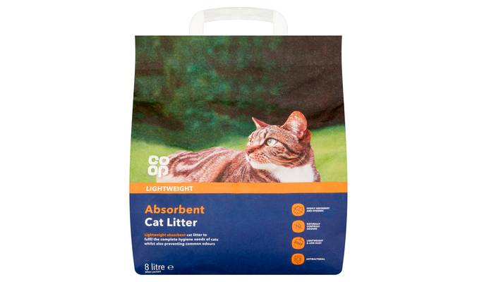 Co-op Absorbent Cat Litter 8 Litre