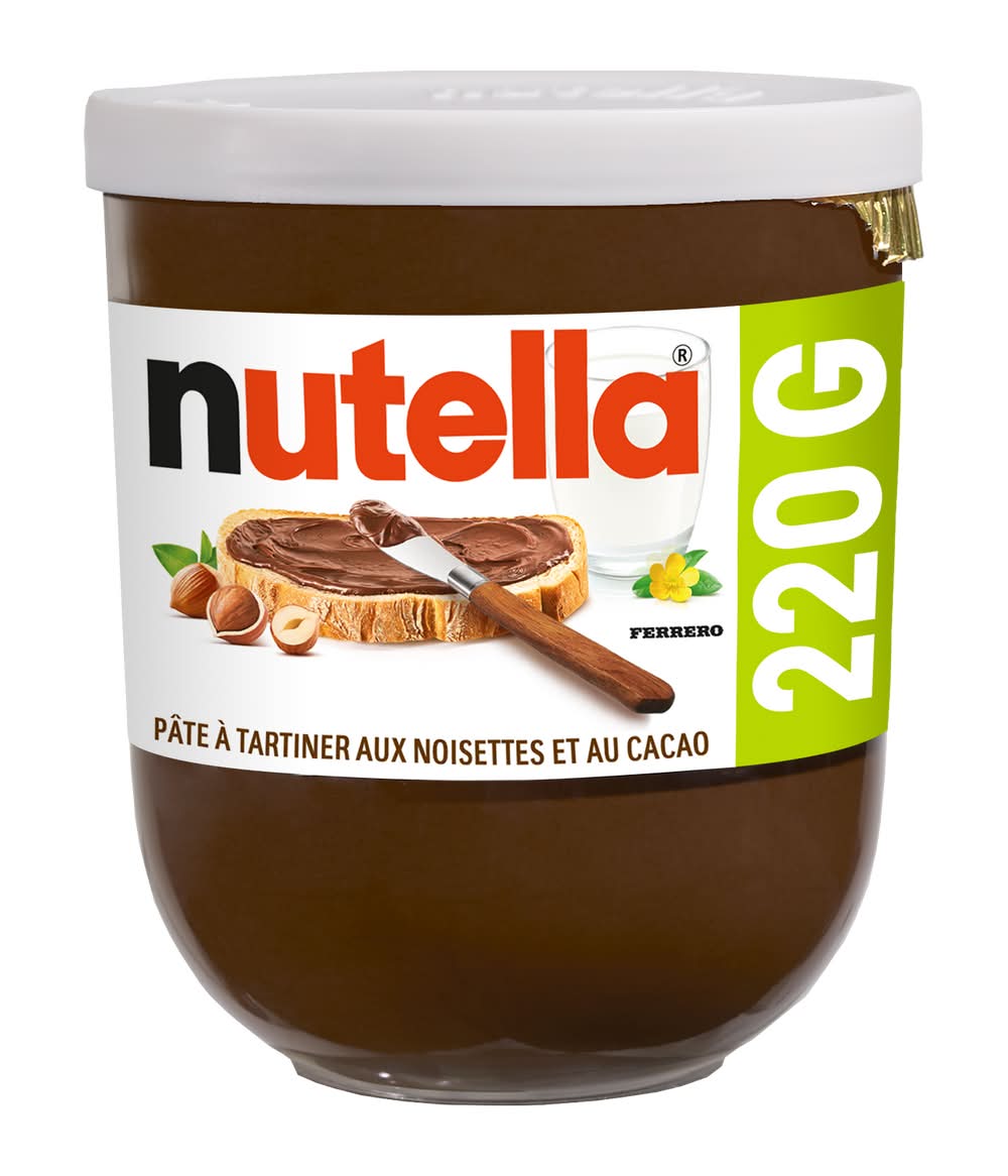 Nutella - Pâte à tartiner aux noisettes et au cacao (220g)