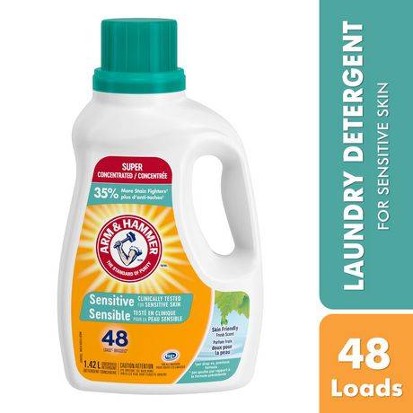 Arm & Hammer Liquid Laundry Detergent For Sensitive Skin (1.42 L)