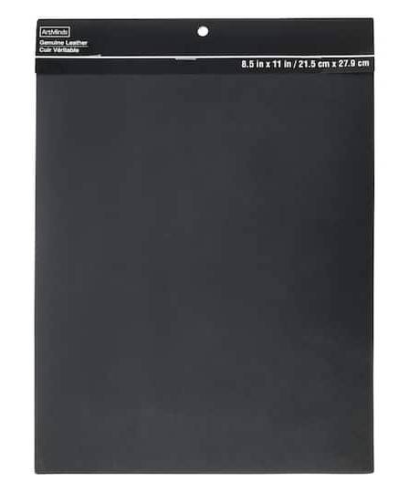 ArtMinds Leather, 8.5" x 11" , Black