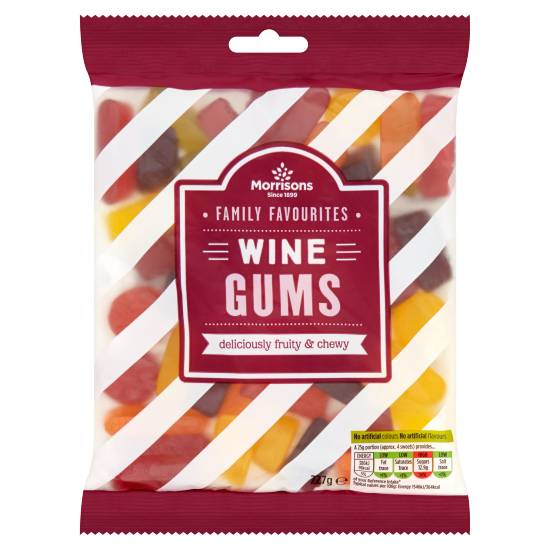 Morrisons Fruity & Chewy Gums (wine)