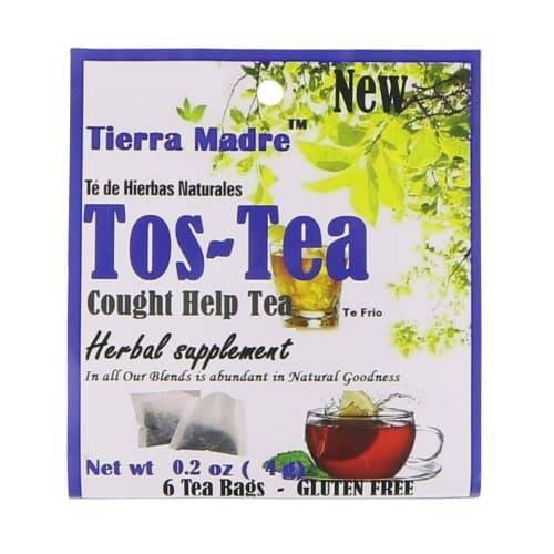 Tierra Madre Tos Caught Help Tea Herbal Supplement (6 tea bags)