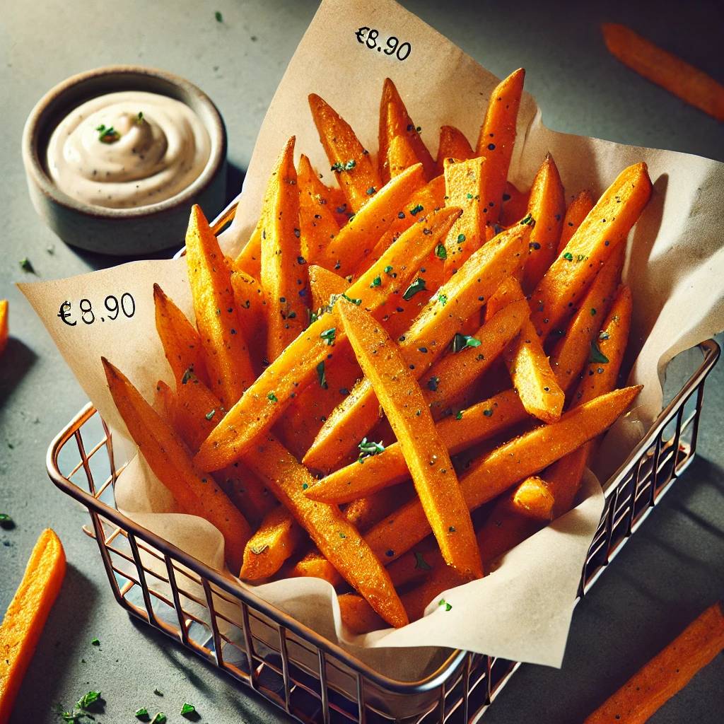 FRITES DE PATATE DOUCE