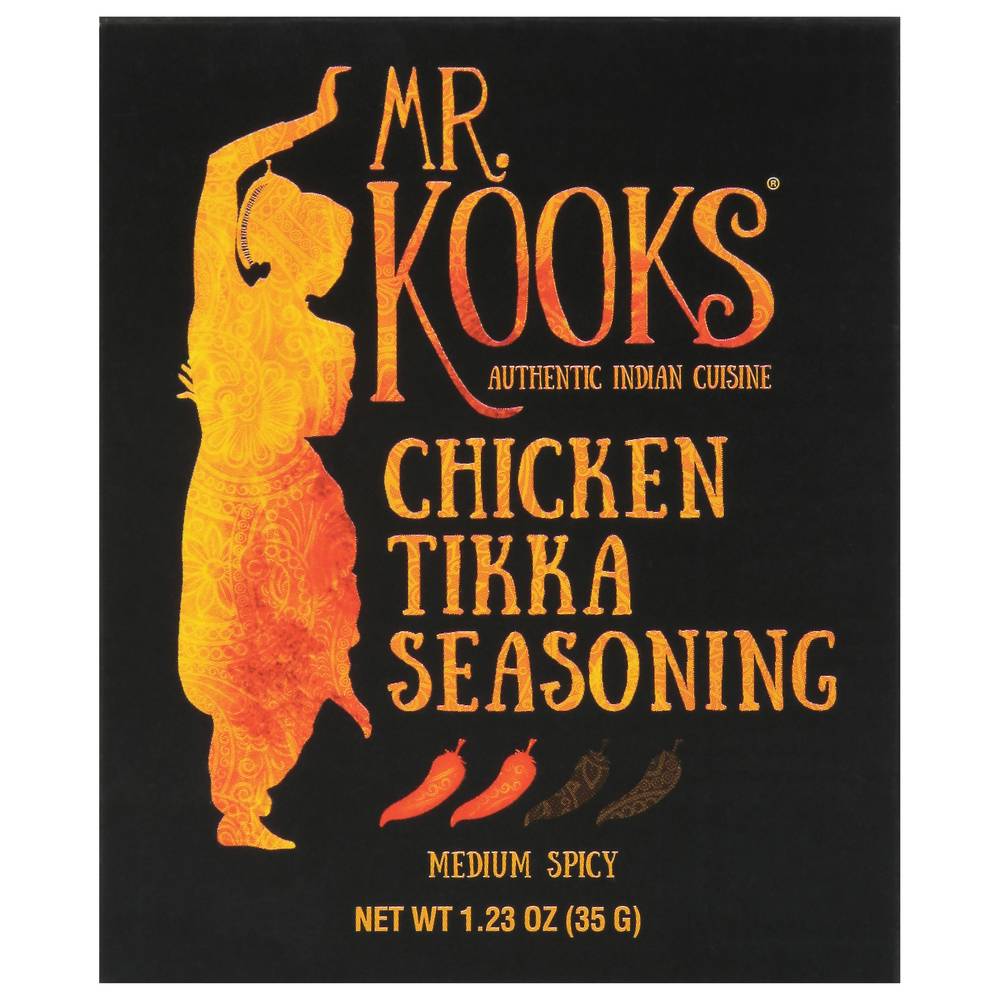 Mr. Kooks Medium Spicy Chicken Tikka Seasoning (1.2 oz)