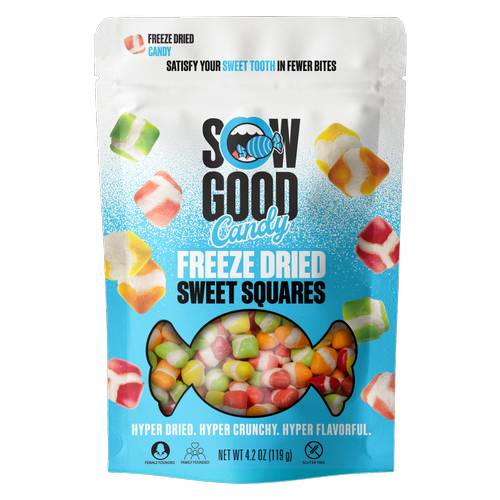 Sow Good Freeze Dried Sweet Squares Candy