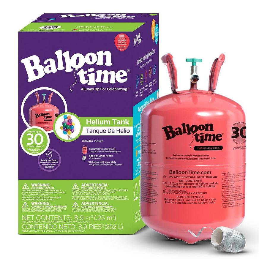 Balloon Time Helium Tank