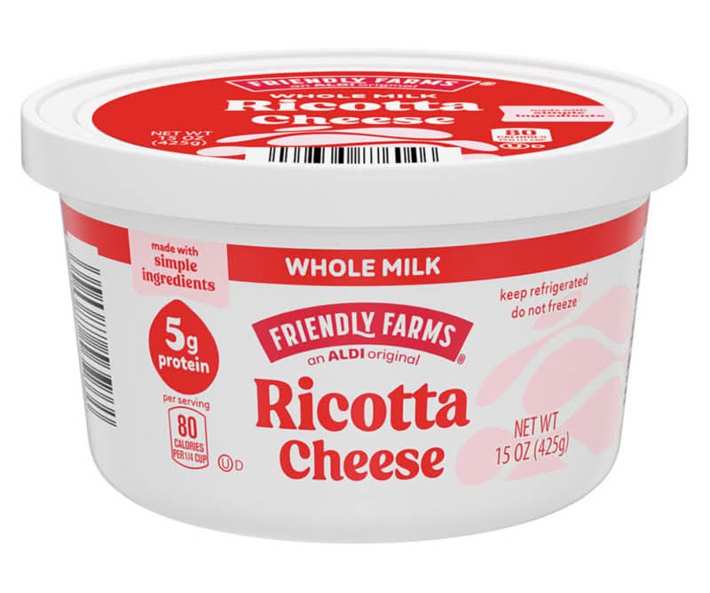 Friendly Farms Whole Milk Ricotta Cheese (15 oz)