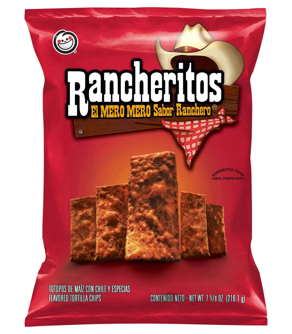 Sabritas Rancheritos Tortilla Chips, Chili & Spices (7.62 oz)