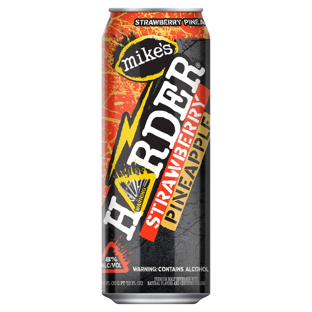 Mike's Harder Strawberry Pineapple Beer (23.5 fl oz)