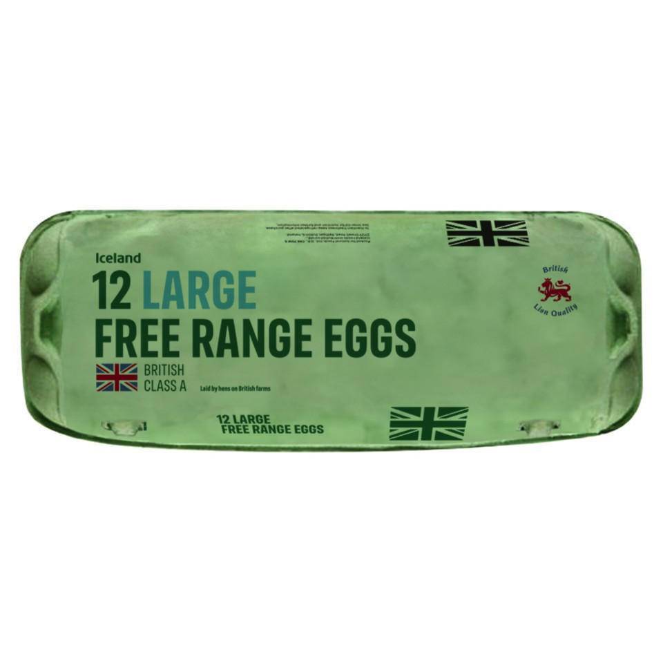 Iceland Free Range Eggs (large)