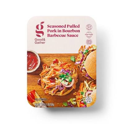 Good & Gather Seasoned Pulled Pork in Bourbon Barbecue Sauce