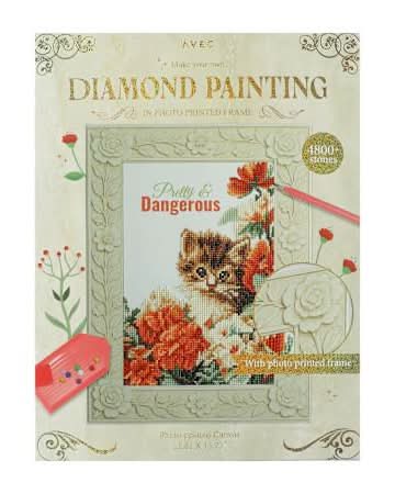 Make Your Own Diamond Painting Set Cat