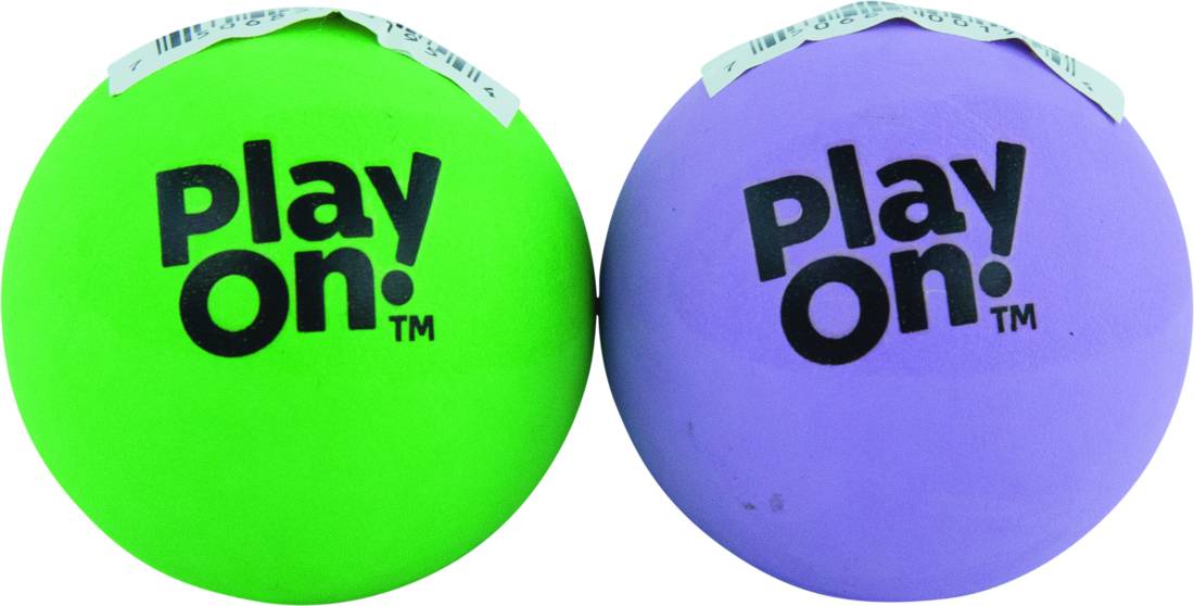 Play On Hand Ball Dog Toy, Assorted (2 pack)