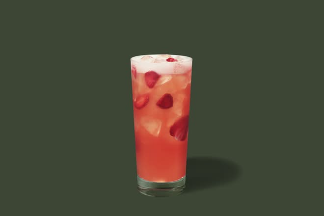 Strawberry Acai Starbucks Refresha® Drink
