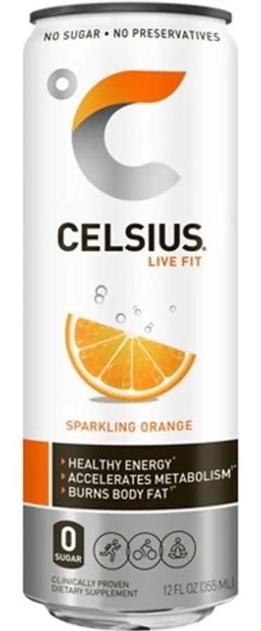 Celsius Live Fit Orange