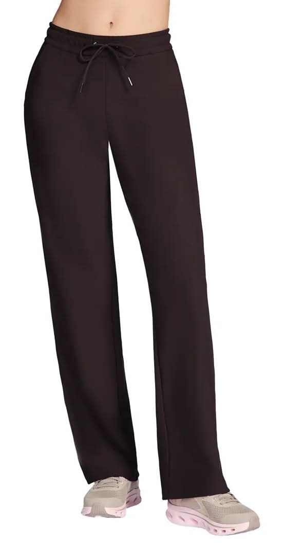Skechers Go Luxe Rib Women's Pants (Chocolate Brown M)