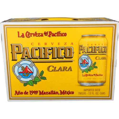 Pacifico Clara 12 Pk Can