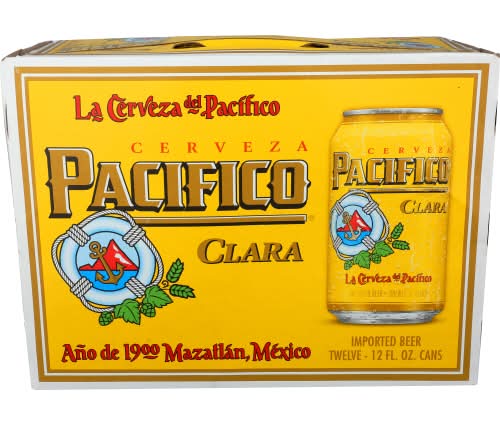 Pacifico Clara 12 Pk Can