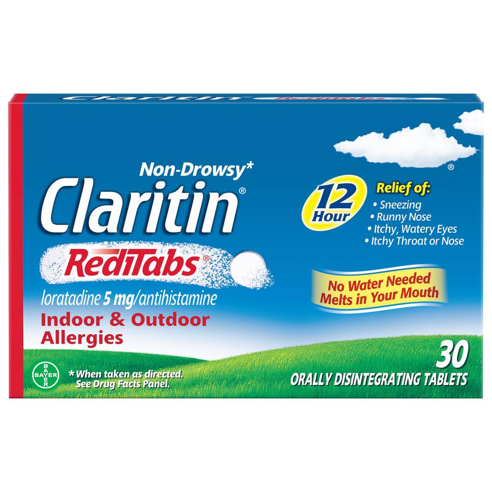 Claritin Reditabs Non-Drowsy Indoor & Outdoor Allergies Tablets (0.01 oz)