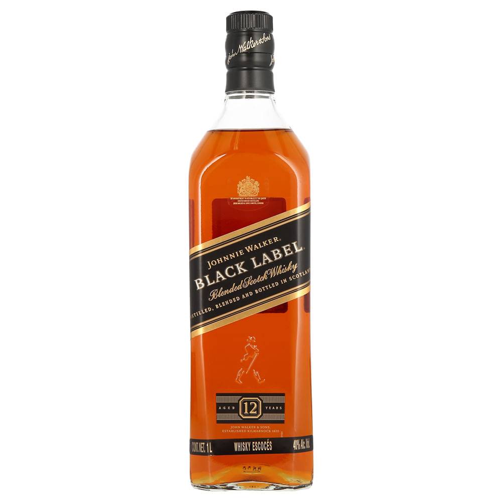 Johnnie Walker · Whisky black label (1 L)