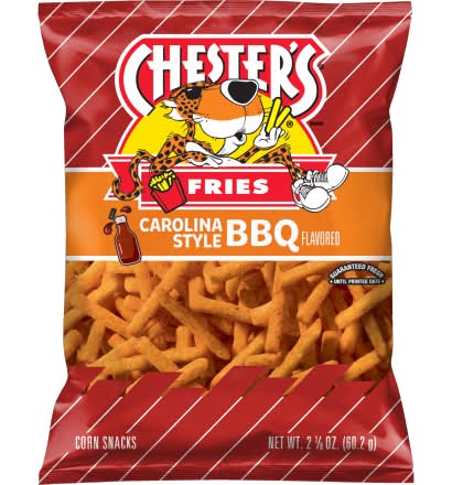 Chester's Corn Snacks Fries Carolina Style, Bbq (2.12 oz)