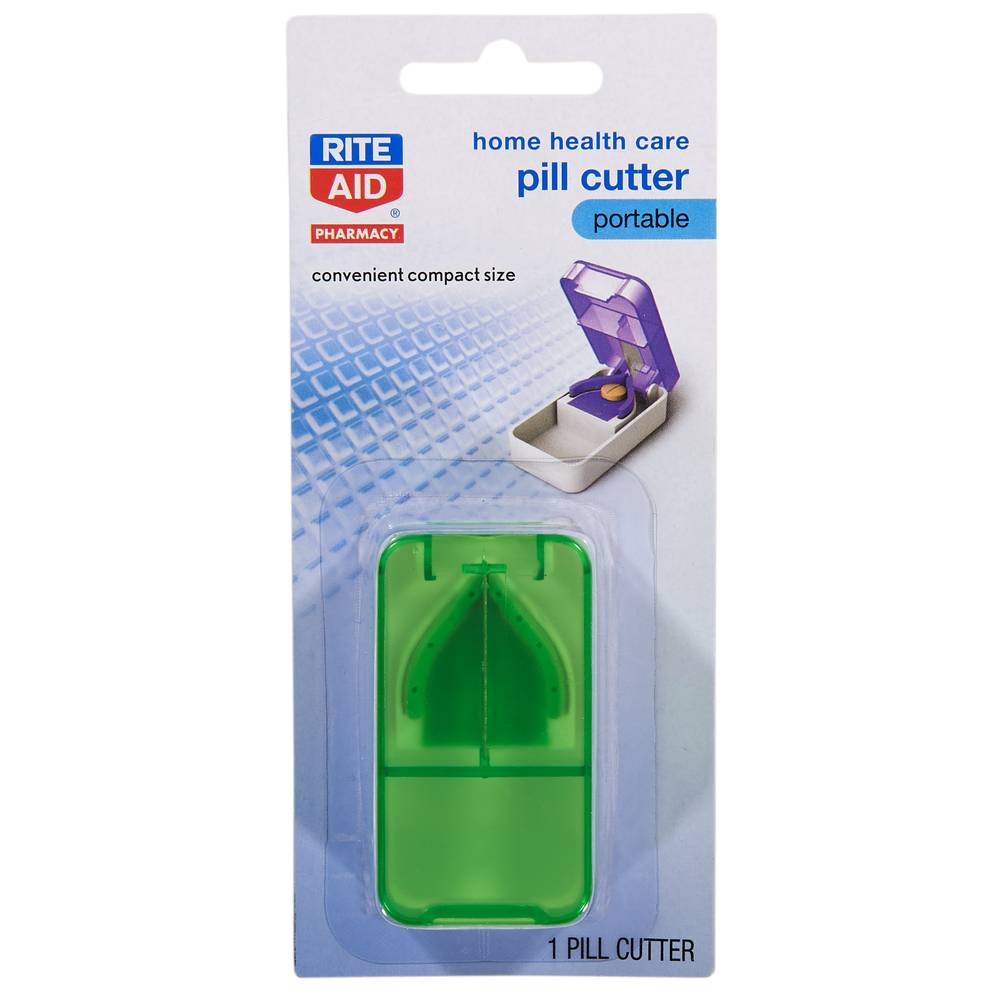 Rite Aid Pharmacy Home Health Care Pill Cutter Portable