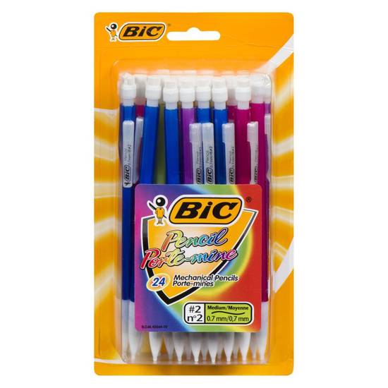 Bic Xtra Sparkle Mechanical Pencils .7Mm (24x1ea)