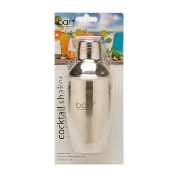 Bar Y3 Cocktail Shaker With Strainer (2oz count)