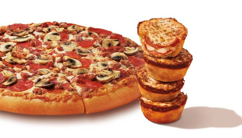 Canadian Pizza with Crazy Puffs™