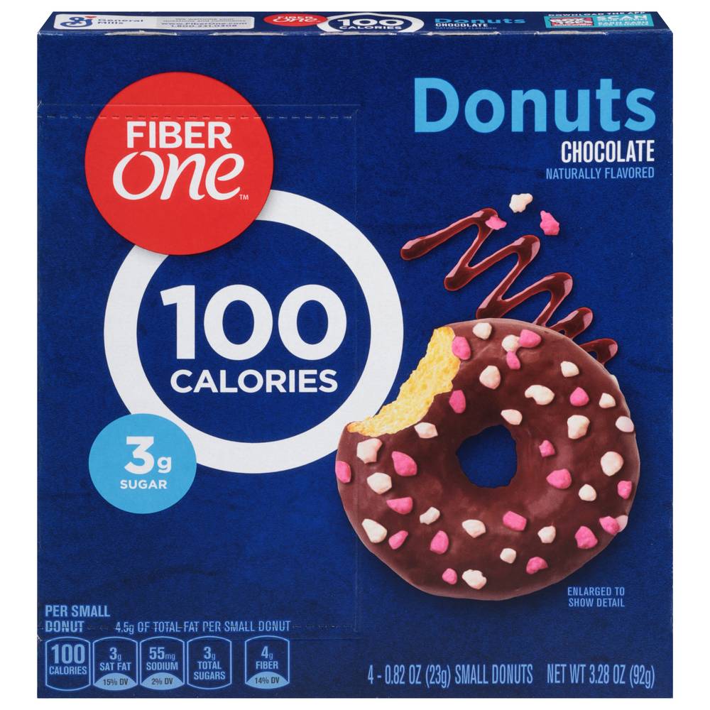 Fiber One Chocolate Donuts (0.82 oz, 4 ct)