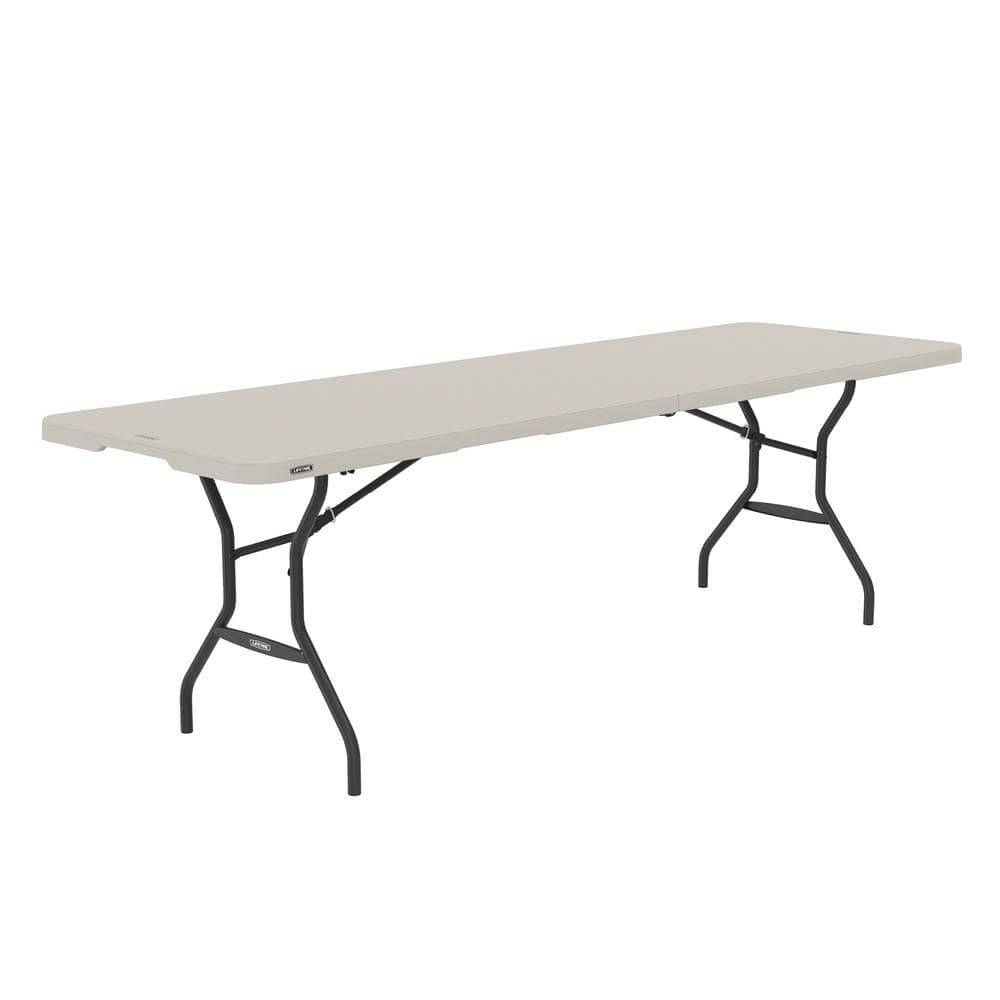 Lifetime 8 Ft. Fold-In-Half Table Almond