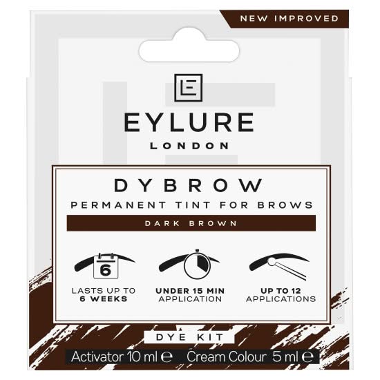 Eylure Dybrow Dark Brown Dye Kit (15ml)
