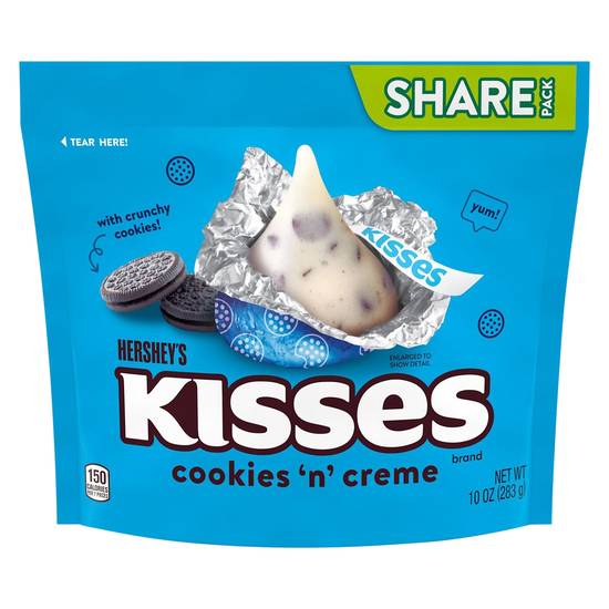 Kisses Share pack Cookies 'N' Creme Candy