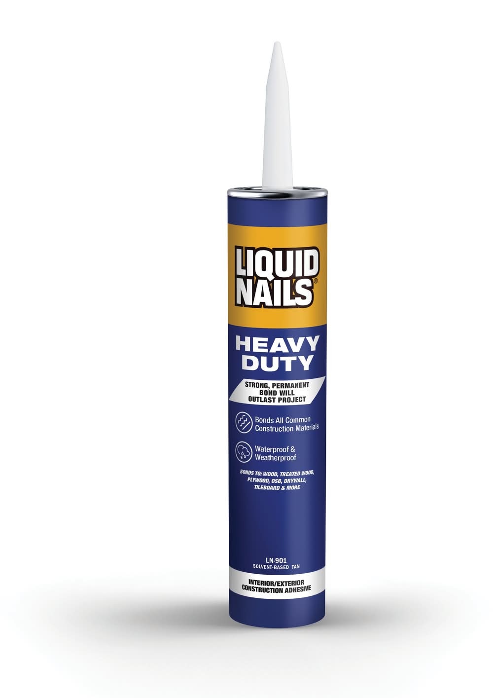 LIQUID NAILS Latex Off-white Multi-use Interior/Exterior Construction Adhesive ( 10-fl oz Fluid Oz)
