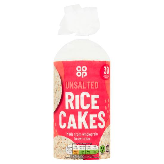 Co-Op Unsalted Rice Cakes 100g