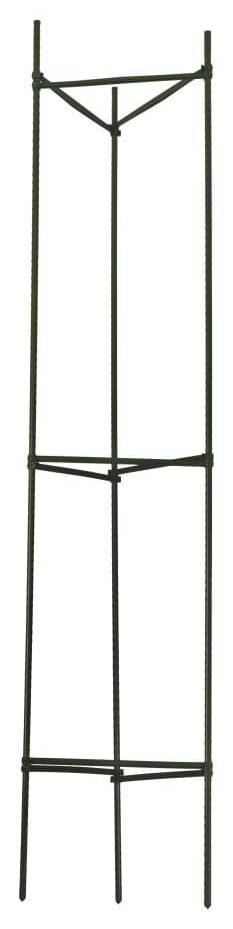 Gardener's Blue Ribbon 60-in Powder-coated galvanized steel wire Triangular Tomato Cage | TMC60GR