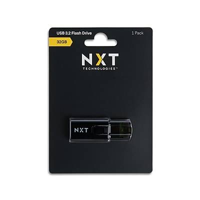 NXT Technologies 32Gb Usb 3.2 Type-A Flash Drive, Black