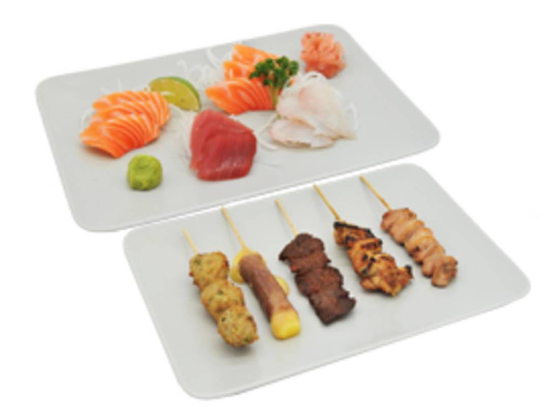 🍣🍢T2 -Menu Brochettes & Sashimi Assortiment 🍖🍗