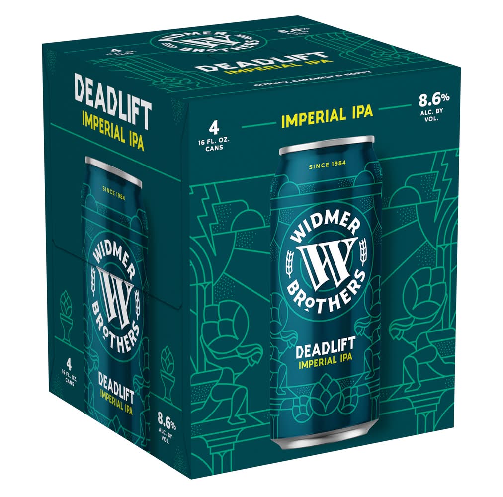 Widmer Brothers Deadlift Iipa Beer (4 x 16 fl oz)