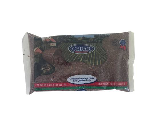 Cedar · Rouge (454 g) - Red quinoa seed (454 g)