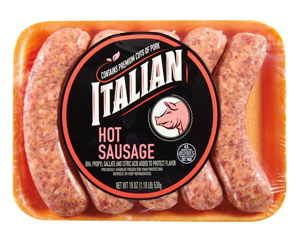 Aldi Hot Italian Sausage (19 oz)
