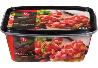 Plaisirs gastronomiques bruschettas - bruschetta