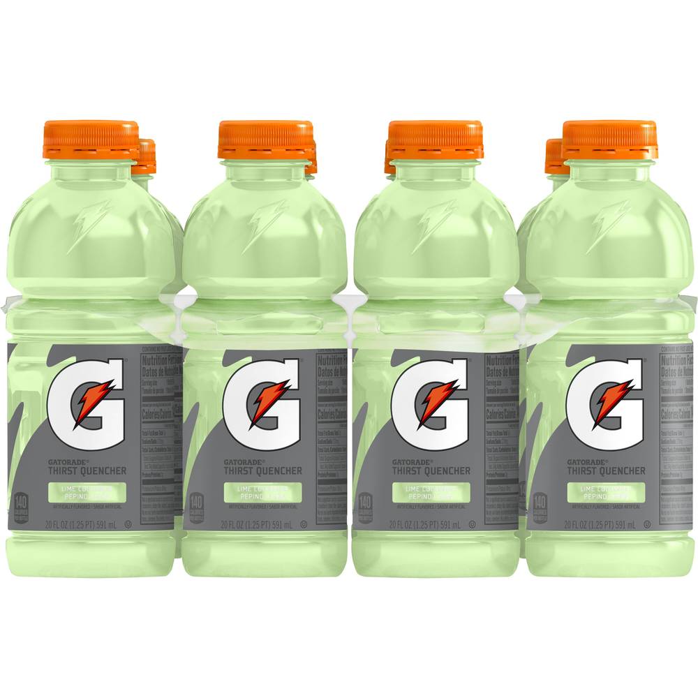 Gatorade Thirst Quencher Sports Drink (8 ct, 20 fl oz) (lime-cucumber)