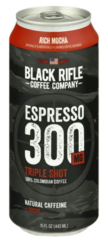 Black Rifle Espresso 300mg Triple Shot Rich Mocha