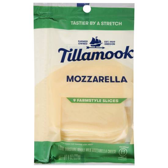 Tillamook Farmstyle Mozzarella Cheese Slices