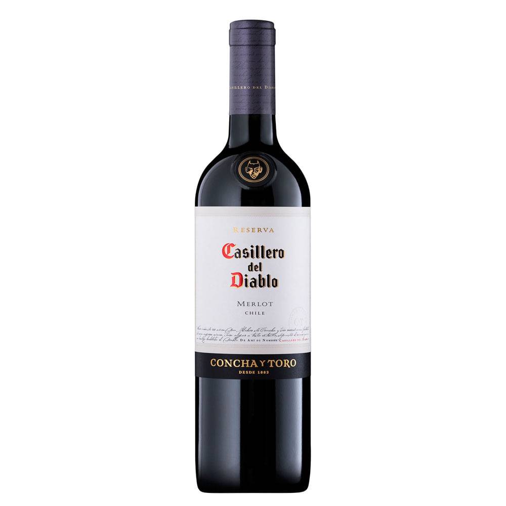 Casillero del Diablo · Vino tinto merlot (750 ml)