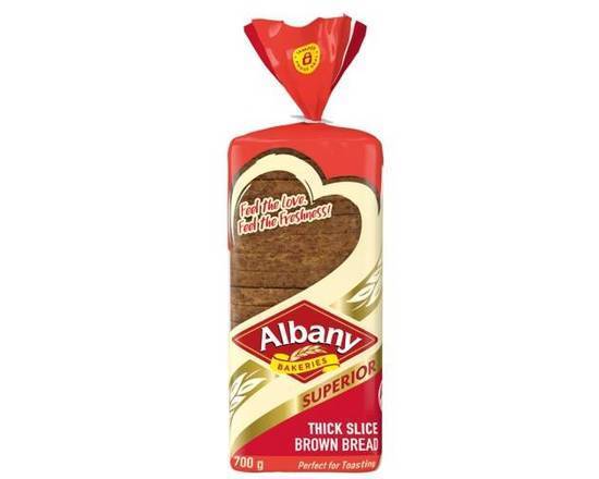 Albany Sup Bread 700g Brown